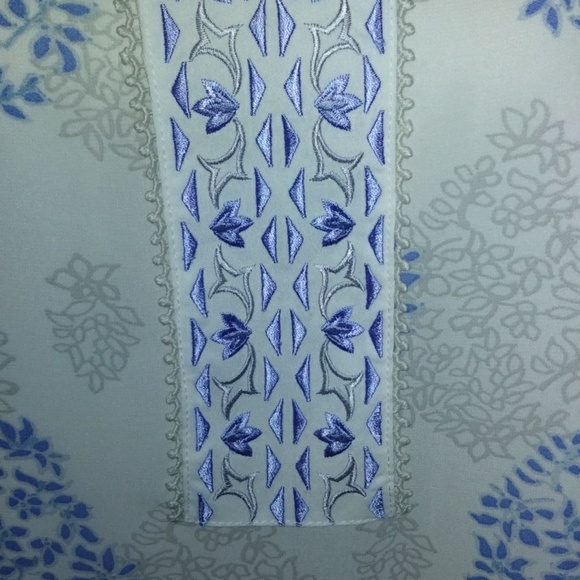 NWOT Belle by Kim Gravel Boho Top Size M - Picture 5 of 10